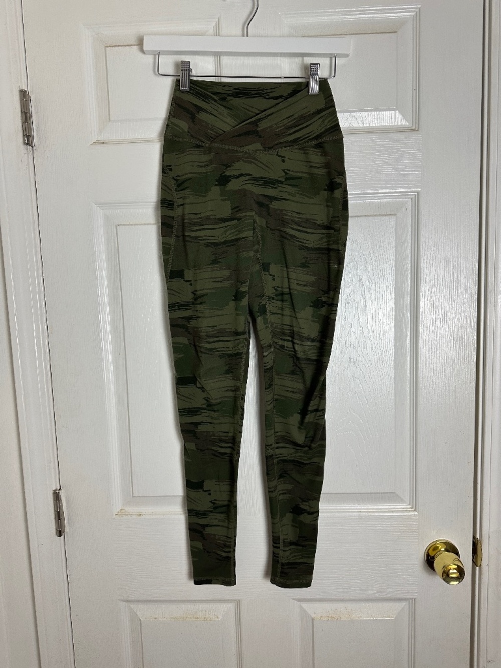Alphalete Athletics Green Came Skinny Workout Athleisure Leggings Women Size S